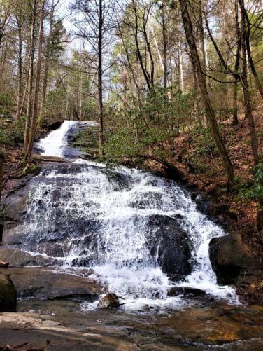 Waterfall view