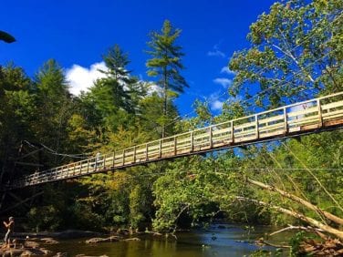 Swinging Bridge Richard Parks photo