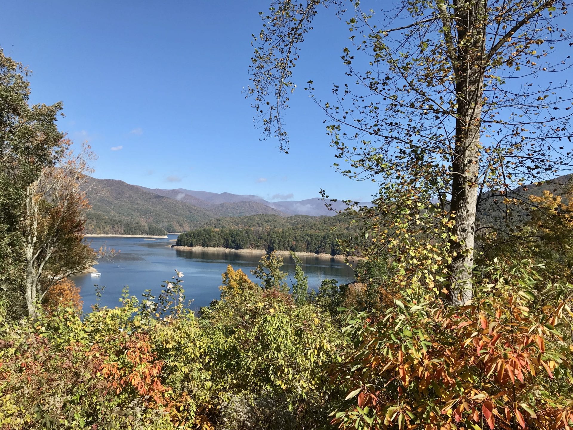 Fontana Lake view