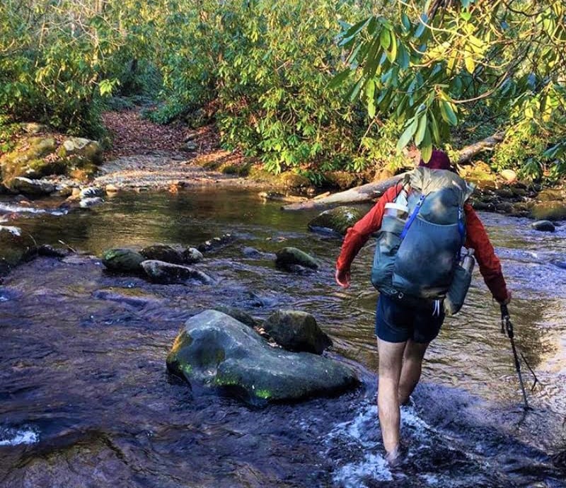 Fording Nolan Creek